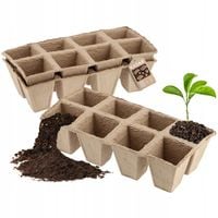 DONICZKI TORFOWE NA ROZSADY SADZONKI 3x8szt.