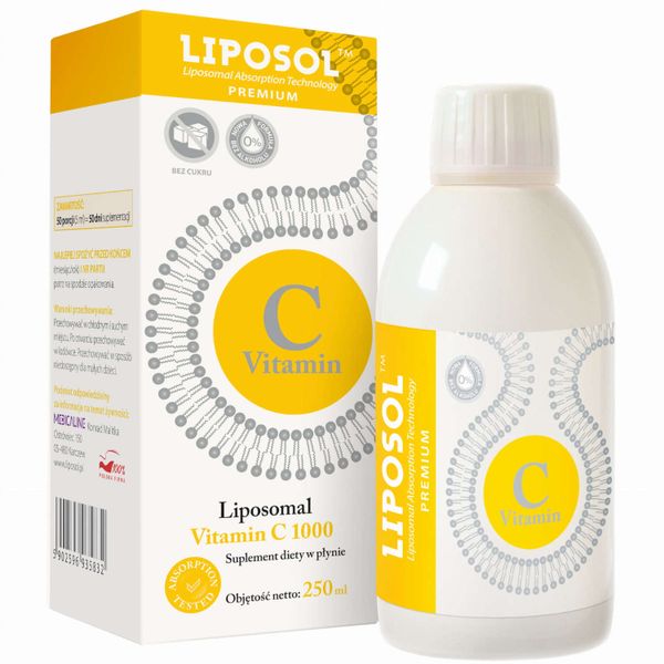 LIPOSOL Liposomalna Witamina C 250ml zdjęcie 1
