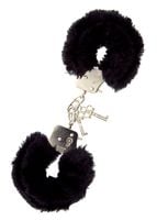 dream toys handcuffs with plush black