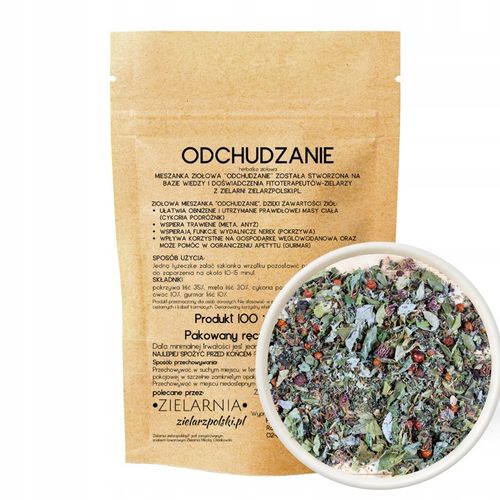 ODCHUDZANIE zioła na OTYŁOŚĆ APETYT ZATRZYMANIE WODY cukier GURMAR na Arena.pl