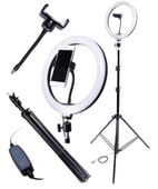 Lampa Pierścieniowa Ring LED ze Statywem na Telefon do Selfie Duża 60W