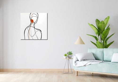 Obraz 70x70cm Pustka w Barwie na Arena.pl