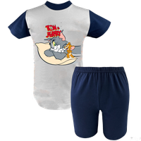 Krótka Piżama dziecięca Tom i Jerry - Nowa Seria
