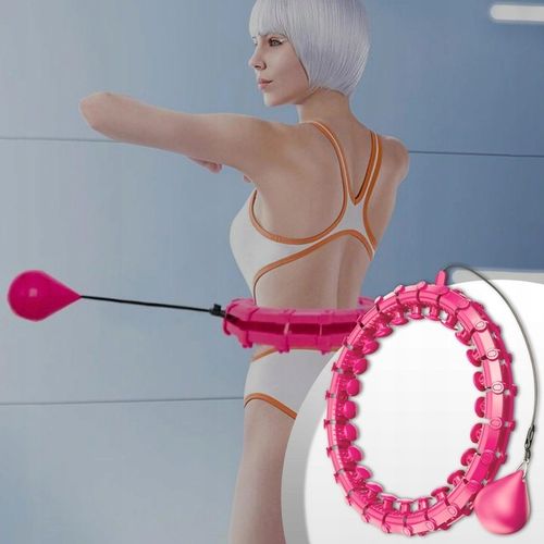 HULA HOP Z OBCIĄŻENIEM Odchudzające Obciążnikiem Smart z Wypustkami HULAHOP na Arena.pl