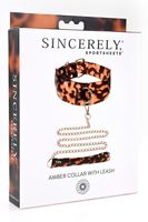 sportsheets amber collar and leash