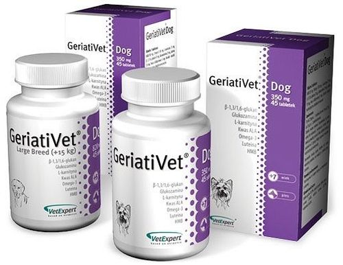 VETEXPERT Dog GeriatiVet 45 Tabletek na Arena.pl