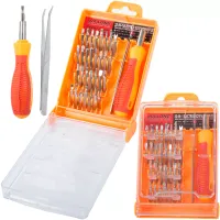 Zestaw precyzyjnych śrubokrętów 32w1 torx wkrętaki