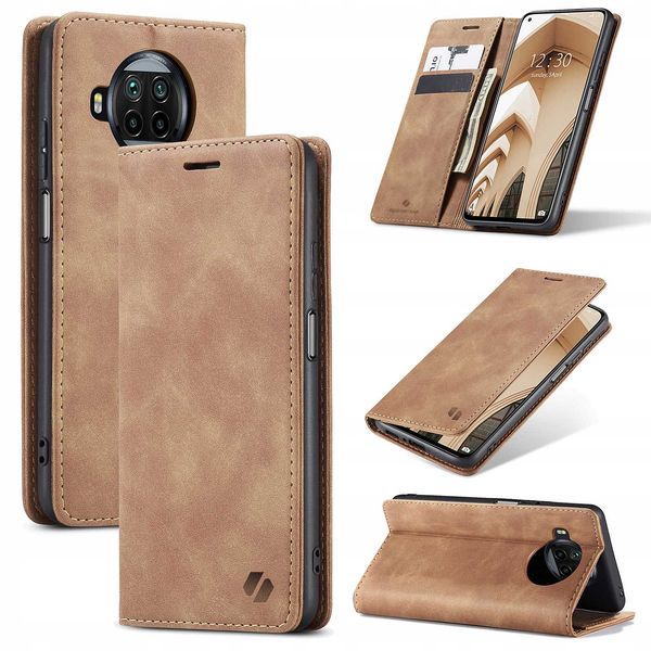 Spacecase Wallet Mi 10T/10T Pro Light Brown zdjęcie 11