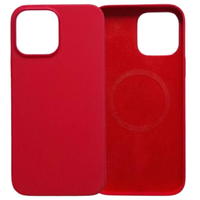 mercury magsafe silicone iphone 14 pro6,1 czerwony/red