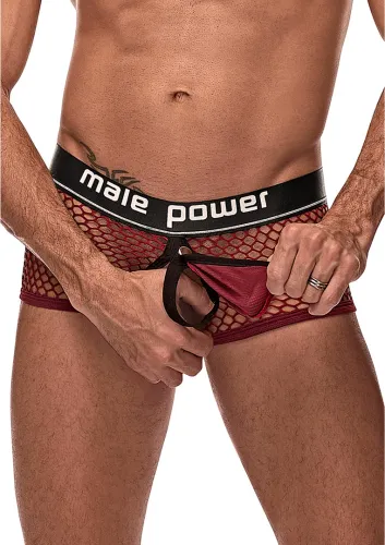 male power cock pit net szorty siateczkowe xl z odpinanym panelem na Arena.pl