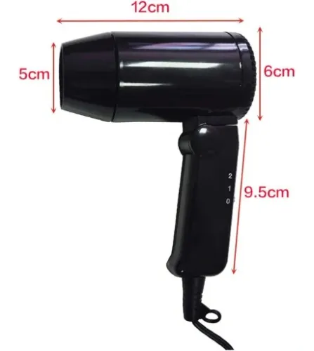 PRZENOŚNA SUSZARKA DO WŁOSÓW W SAMOCHODZIE, WTYCZKA ZAPALNICZKI, CZARNY na Arena.pl