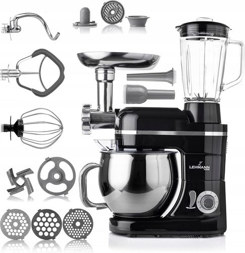 ROBOT KUCHENNY PLANETARNY MIKSER BLENDER 3000W MASZYNKA DO MIĘSA AKCESORIA na Arena.pl