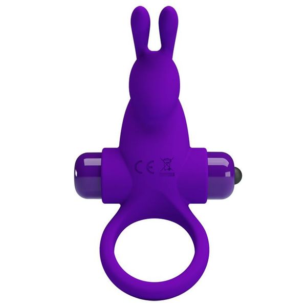 PRETTY LOVE - VIBRANT PENIS RING I Purple zdjęcie 2