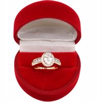 Złoty PIERŚCIONEK ze stali PL 17 USA 8 316L P633