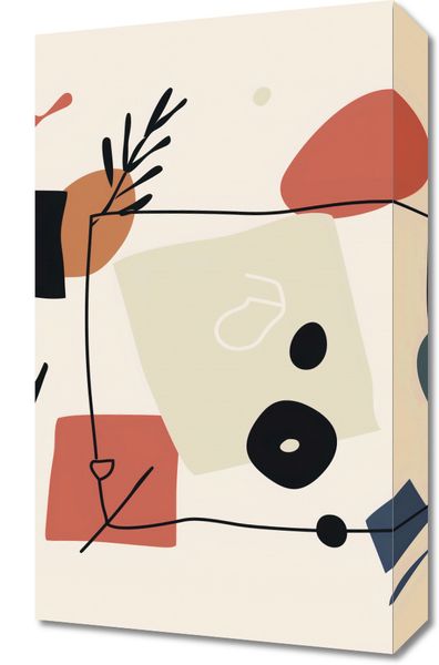 Obraz 30x50cm Abstrakcyjny Dialog zdjęcie 1