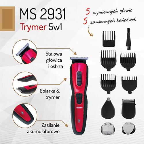 Trymer 5w1 MS 2931 MESKO na Arena.pl