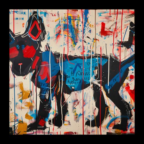 Plakat 20x20cm Miejski Pies na Arena.pl