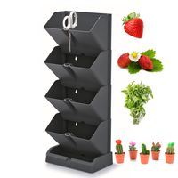 Ogród wertykalny ściana kaskada zielnik kwietnik