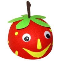 czapka truskawka witaminy truskaweczka bal owocowy