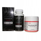 Deca 200 + Testoral siła moc masa Tesatosteron