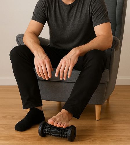 Wałek do masażu stóp z wypustkami Roller z kolcami masażer ciała Rolka 16x8 na Arena.pl