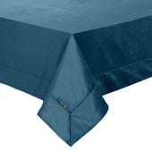 Obrus welwetowy VELVET 145X260 granatowy