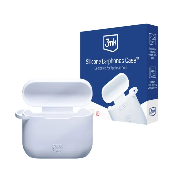 Etui 3mk Silicon AirPods Case na AirPods 3 - białe zdjęcie 1