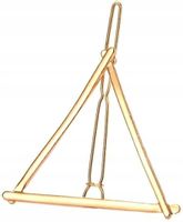 Spinka Do Włosów Złota Trójkąt Wsuwka Metalowa