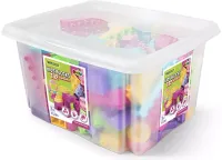 Klocki 132 elementy w pojemniku. Zestaw dla dziewczynek 41280