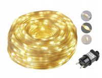 Girlanda świetlna zewnętrzna 50m 500 LED Zewnętrzne Lampki Ogrodowe