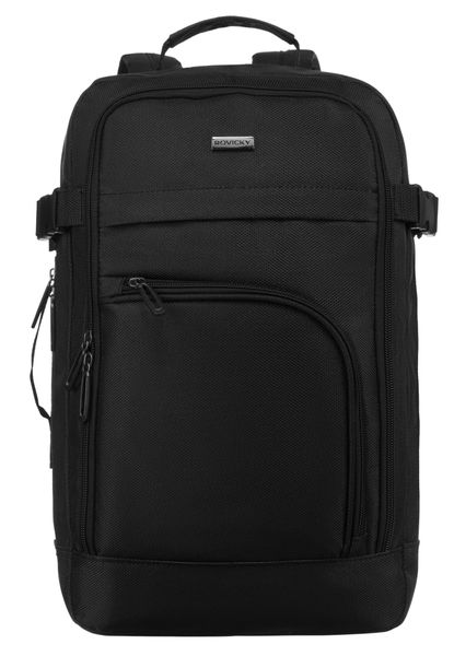 plecak materiałowy r-tok-1680d-0547 black zdjęcie 3