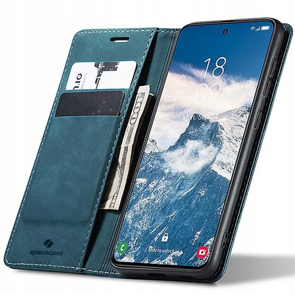 Spacecase Wallet Galaxy S24+ Blue zdjęcie 1