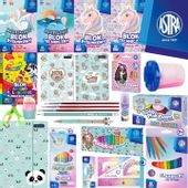 Astra WYPRAWKA SZKOLNA ANIMALS Zestaw plastyczny do 1 klasy 23 elementy