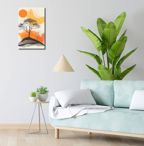 Obraz 30x50cm Drzewo Na Przestrzeni na Arena.pl