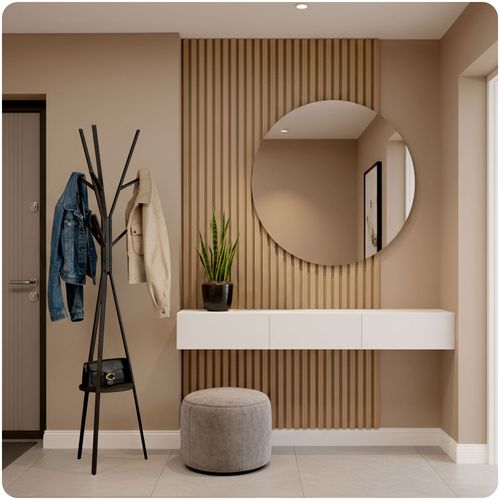 Wieszak na ubrania metalowy z półką stojący Massido MS-869 na Arena.pl