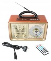Radio RETRO Przenośne Kuchenne Głośnik Bluetooth MP3 USB TF PILOT AUX 5108