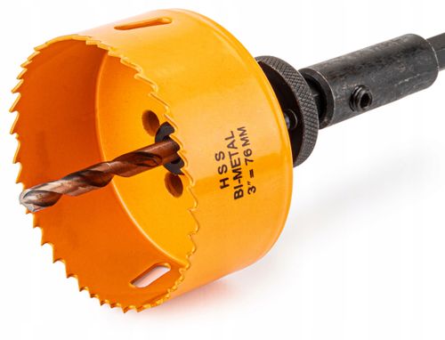 Otwornice do metalu drewna bimetal otwornica ZESTAW otwornic 17 elementów na Arena.pl