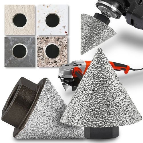 STOŻEK DIAMENTOWY FREZ 2-50 MM STOŻKOWY M14 GRES GLAZURA GRANIT MARMUR na Arena.pl