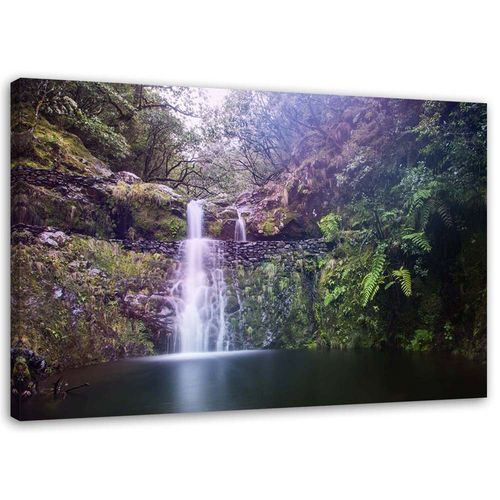 OBRAZ CANVAS Wodospad Las Przyroda 90x60 na Arena.pl