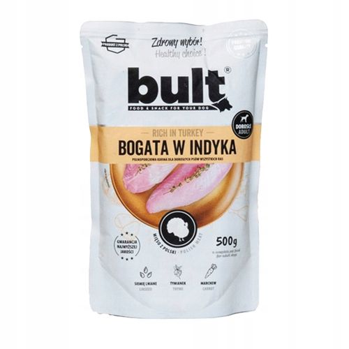 BULT Mokra karma dla psa Mix smaków 12x500g na Arena.pl