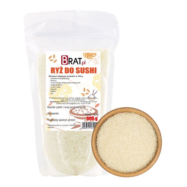 Ryż do sushi 500g zdjęcie 1