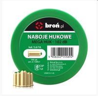 Naboje hukowe Mega Huk 5,6/16mm kal. .22 najgłośniejsze do pistoletu Stalke