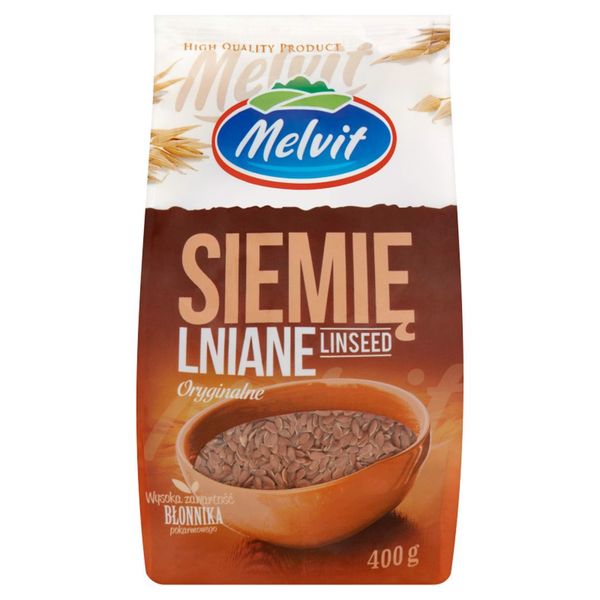 Melvit Siemię lniane 400 g zdjęcie 1