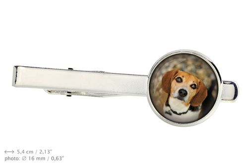 Spinka do krawata z pieskiem - Beagle na Arena.pl