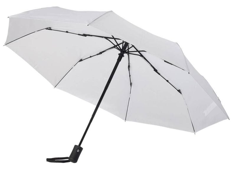 Automatyczny, parasol kieszonkowy PLOPP, biały zdjęcie 1
