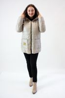 Ocieplana kurtka Fortisa Beżowa 48