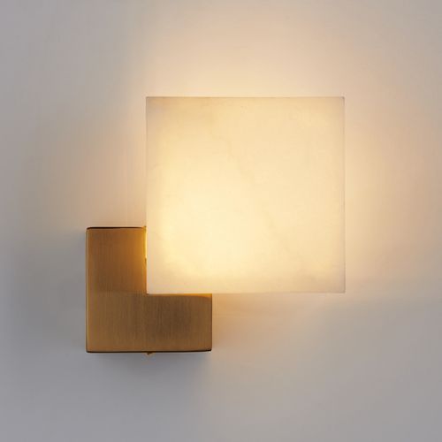 Lampa ścienna CUBO LED złota 18 cm na Arena.pl