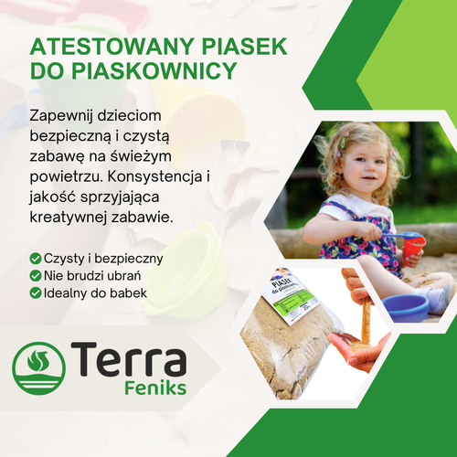 TERRA 1000KG - PIASEK DO PIASKOWNICY (50x20kg) na Arena.pl