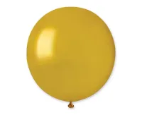 Balon Metalc 19 Go Zlo Op25szt Fol 1