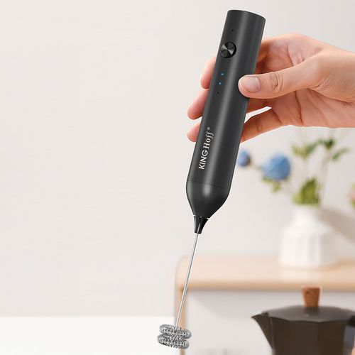 elektryczny mikser do koktajli spieniacz do mleka kinghoff kh-2001 na Arena.pl